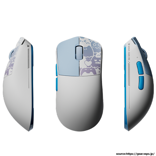 VSPOゲーミングマウス 白波らむねモデル VSPO! GEAR ゲーミングマウス 