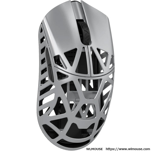 WLmouse Beast X Max TTC Nihil Transparent Black Dot