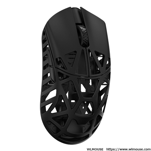 WLmouse Beast X Pro TTC Nihil Transparent Black Dot