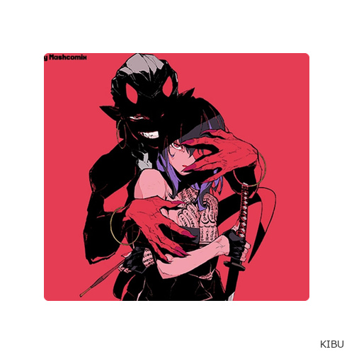 D-GLOW×TERU 刃-REN-REDTAIL：MAKO & WATANABE