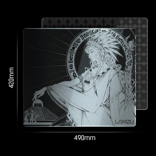 LAMZU MAYA Glass Mousepad