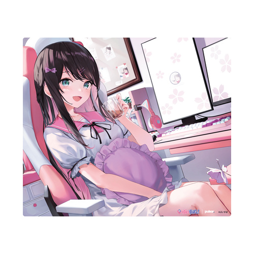 VSPO! GEAR ガラスマウスパッド 花芽なずな